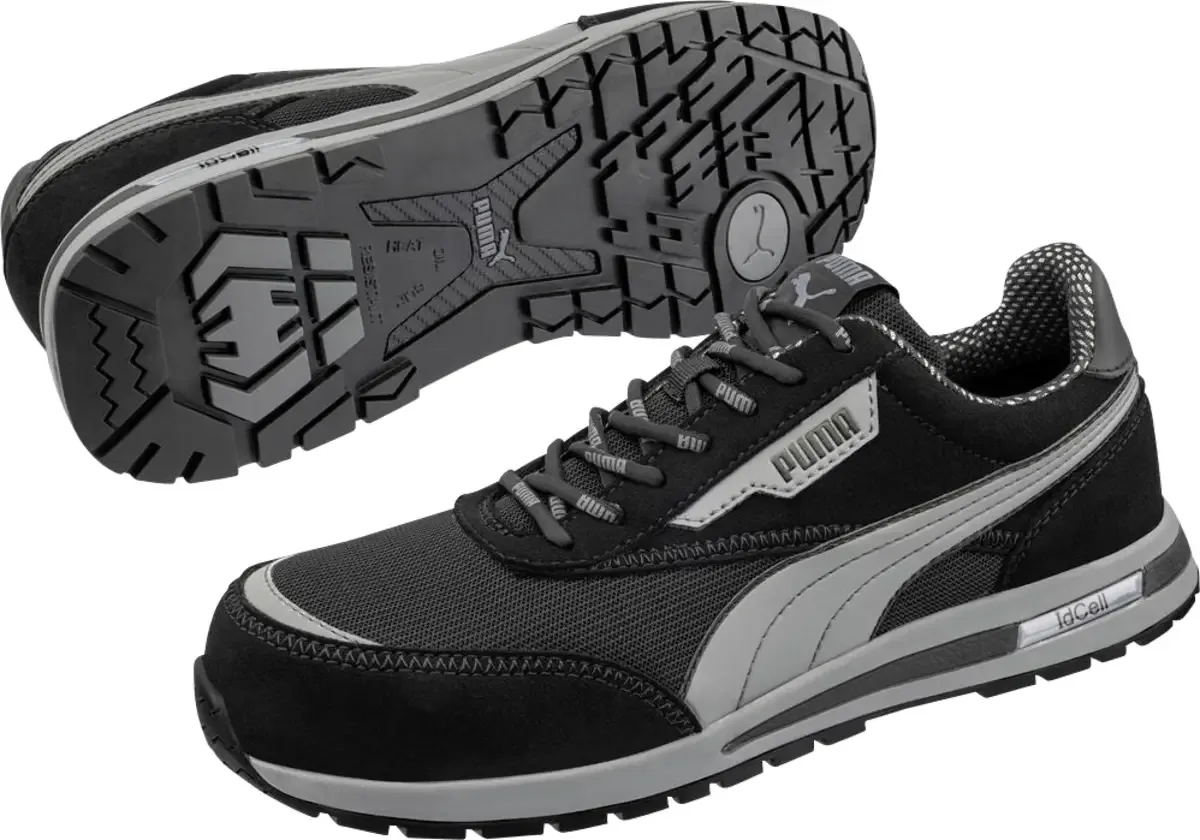 RIDER BLK LOW S1PS ESD FO HRO SR 644700200000046 Veiligheidsschoenen S1PS Schoenmaat (EU): 46 1 paar fra Puma Safety, Sort – produktbillede