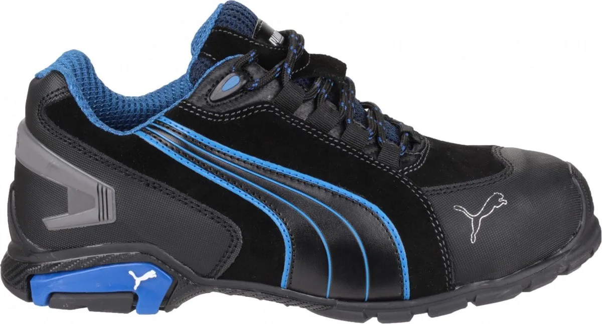 Rio laag-S3 werkschoenen- zwart från Puma Safety, Svart, 41 – produktbild