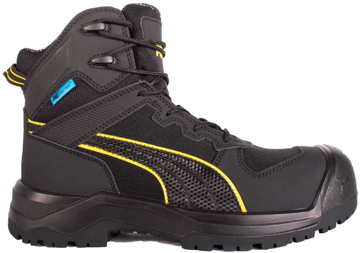 Rock Mid S7S 632700 - Zwart van Puma Safety, Zwart, 45 – productafbeelding