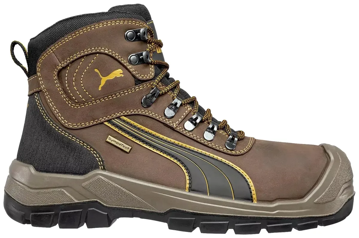 Sierra Nevada Mid 630220-47 Hoge veiligheidsschoenen S3 Schoenmaat (EU): 47 1 stuk(s) van Puma Safety, Bruin – productafbeelding