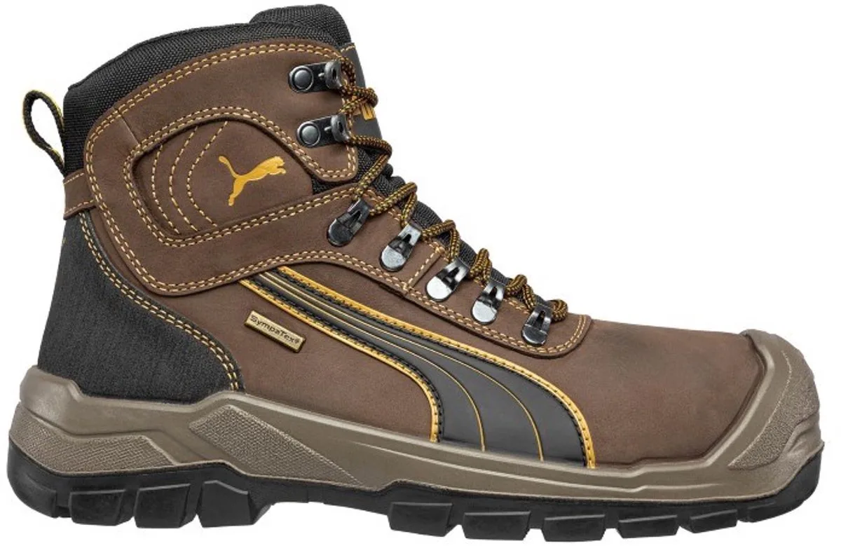 Sierra Nevada MID S3 WR CI HI HRO SRC brown/grey van Puma Safety, Bruin, 37 – productafbeelding