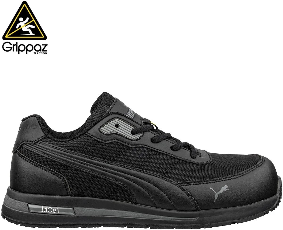 SR Epic S3S ESD | Uniseks veiligheidsschoenen | Verhoogd antislip van Puma Safety, Zwart, 36 – productafbeelding