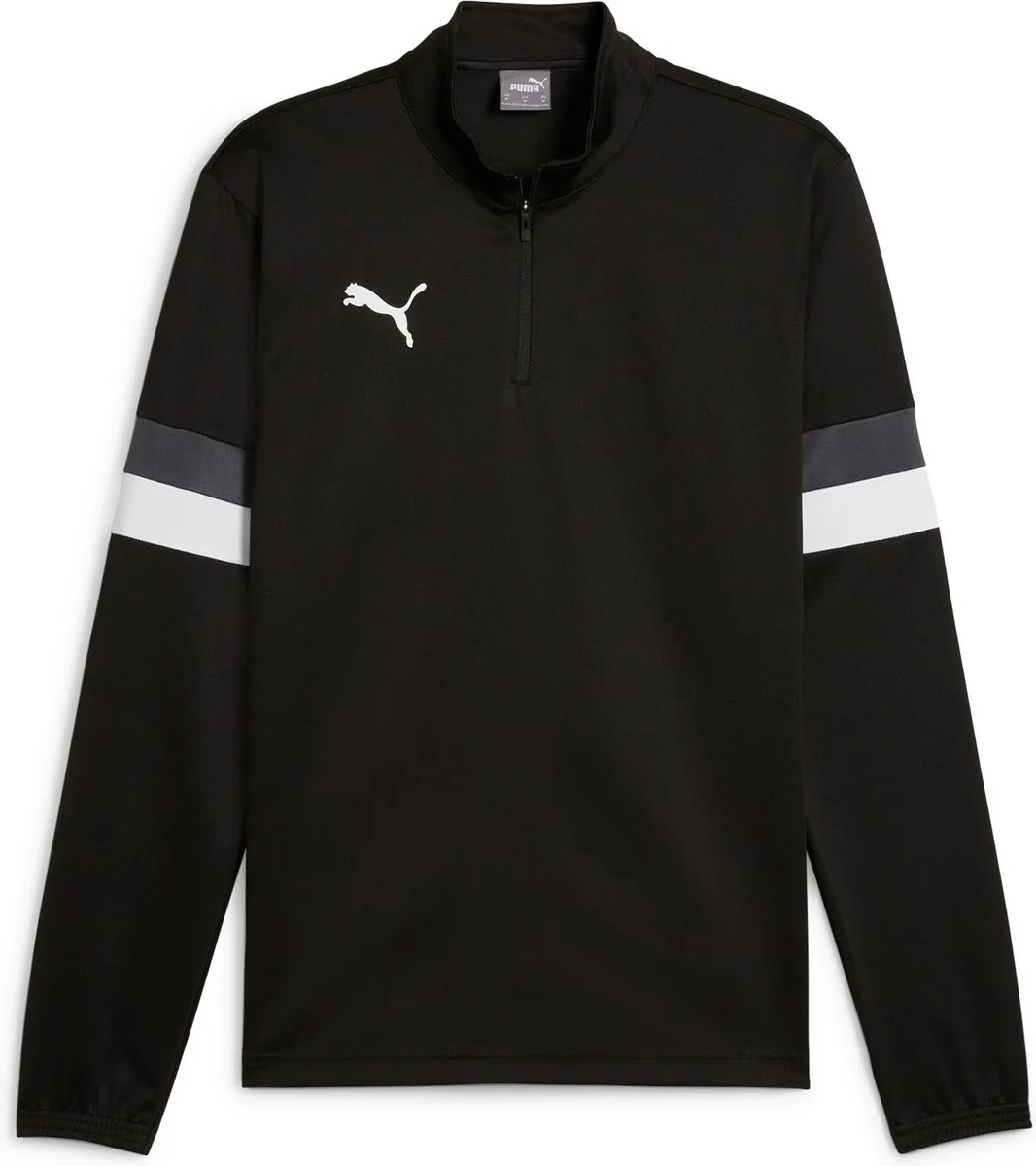 Teamrise Sweatshirt Met Halve Rits Zwart M Man van Puma Safety, Meerkleurig – productafbeelding