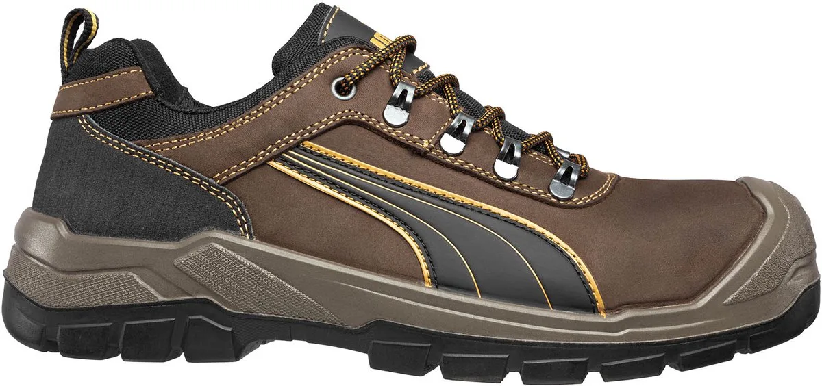 veiligheidsschoenen laag s3 kruipneus 64073 45 von Puma Safety, Braun – Produktbild