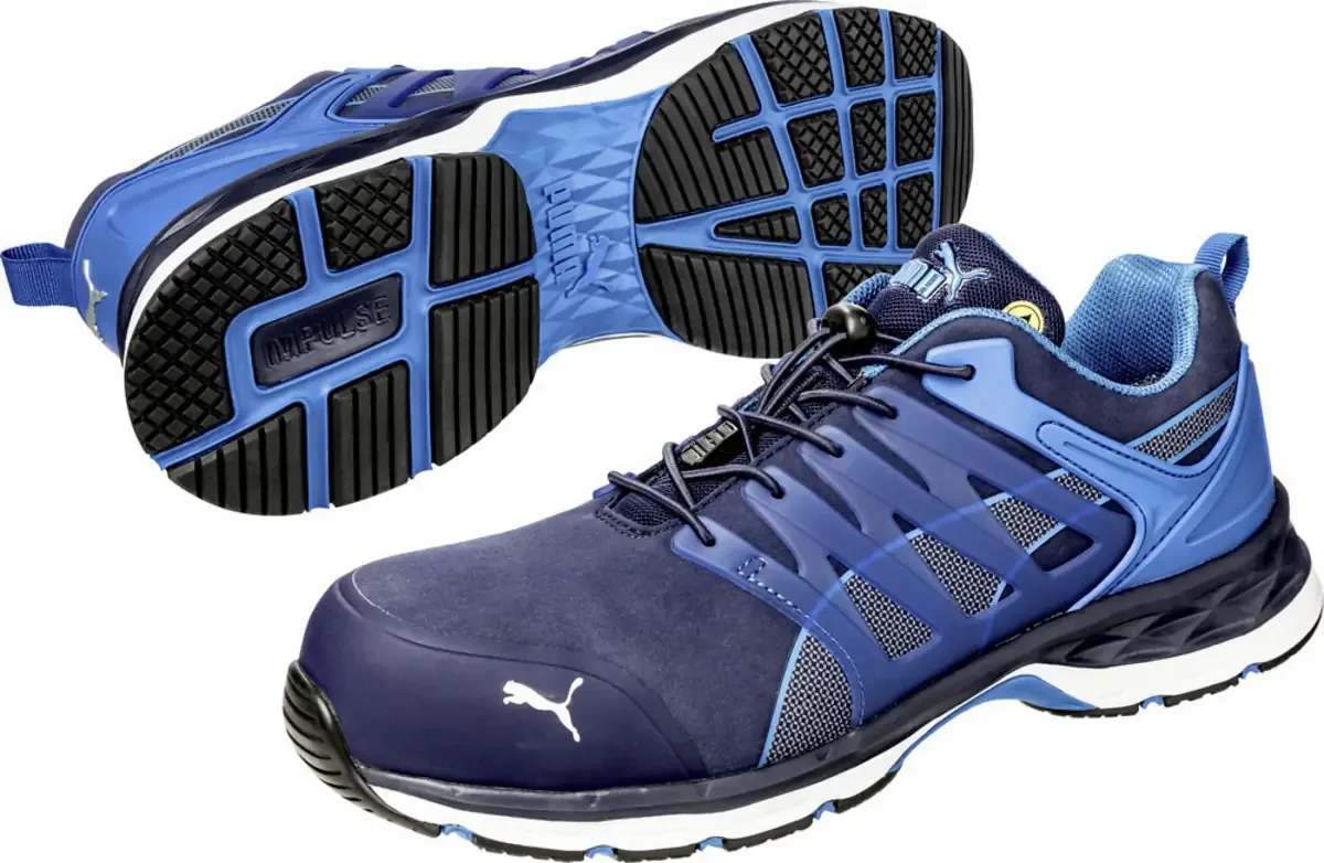 VELOCITY 2.0 BLUE LOW 643850-47 Veiligheidsschoenen ESD S1P Schoenmaat (EU): 47 1 stuk(s) van Puma Safety, Blauw – productafbeelding