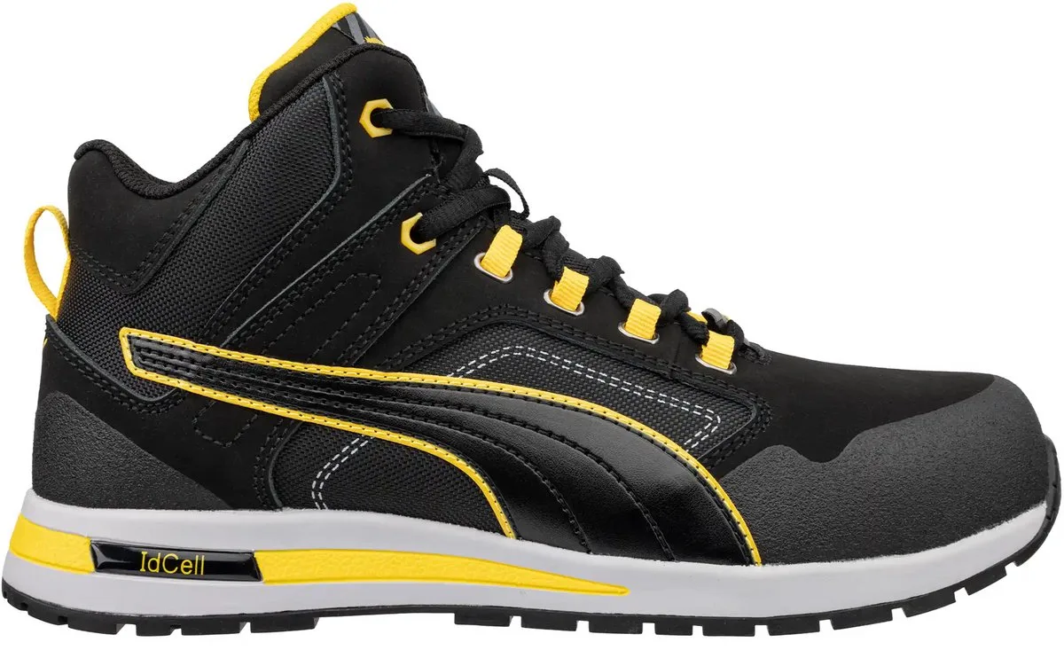 werkschoenen Crosstwist Mid SB 63313 van Puma Safety, Zwart – productafbeelding