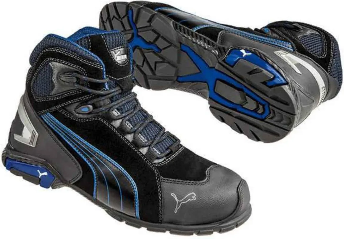 werkschoenen - Rio hoog S3 - zwart van Puma Safety, Zwart, 40 – productafbeelding