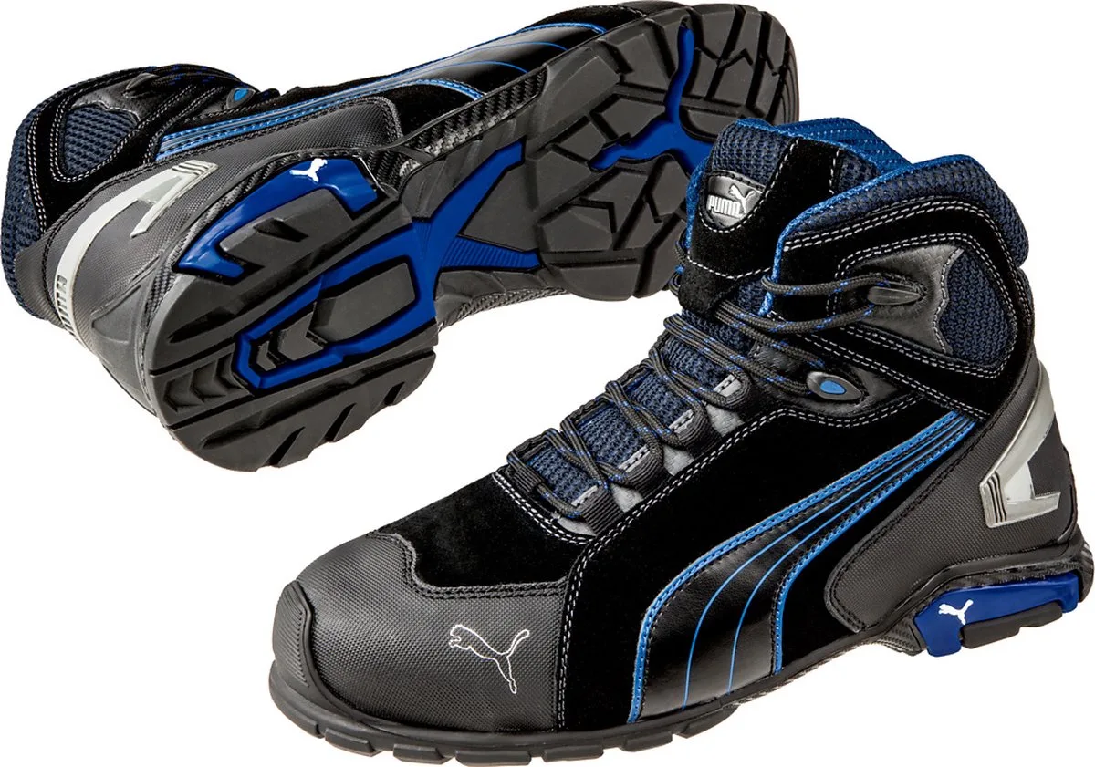 werkschoenen - Rio hoog S3 - zwart van Puma Safety, Zwart, 45 – productafbeelding