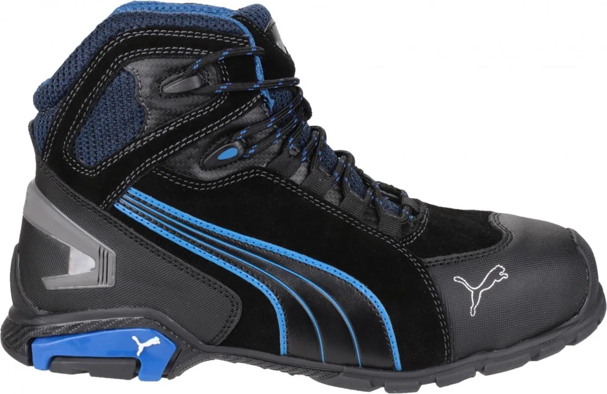 werkschoenen - Rio hoog S3 - zwart van Puma Safety, Zwart, 47 – productafbeelding