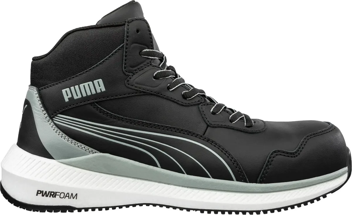 werkschoenen S3S 63503 Zoom hoog fra Puma Safety, Sort – produktbillede