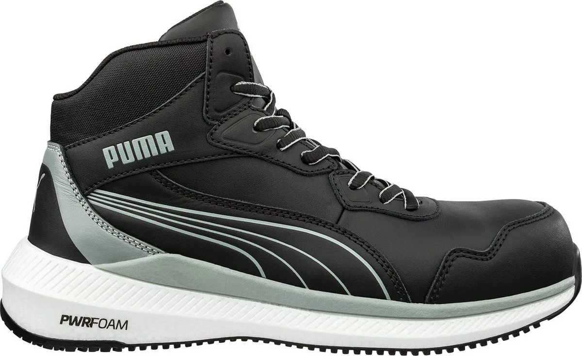 werkschoenen S3S 63503 Zoom hoog van Puma Safety, Zwart – productafbeelding
