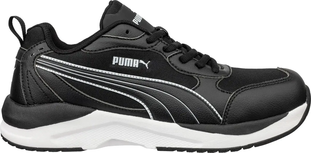 werkschoenen Shift Black/White Low S3S van Puma Safety, Wit, Zwart, 42 – productafbeelding