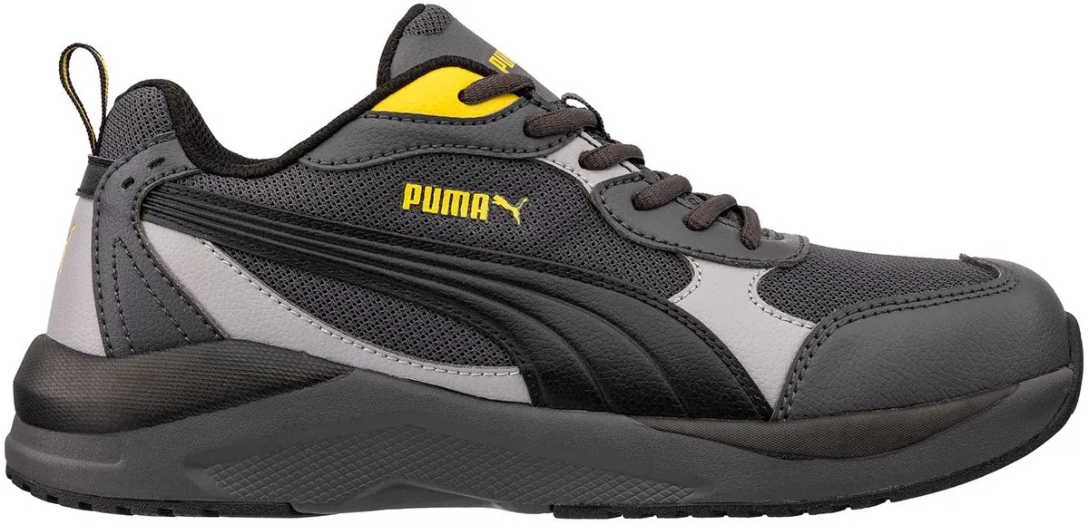 werkschoenen Shift Grey/Yellow Low S1PS van Puma Safety, Grijs, Geel, 42 – productafbeelding