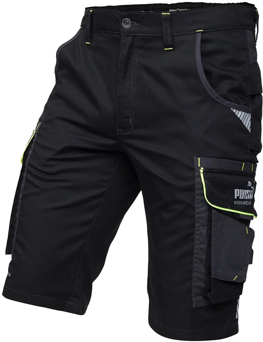 WORKWEAR PRECISION X Shorts 64 de Puma Safety, Noir, Neon – image du produit
