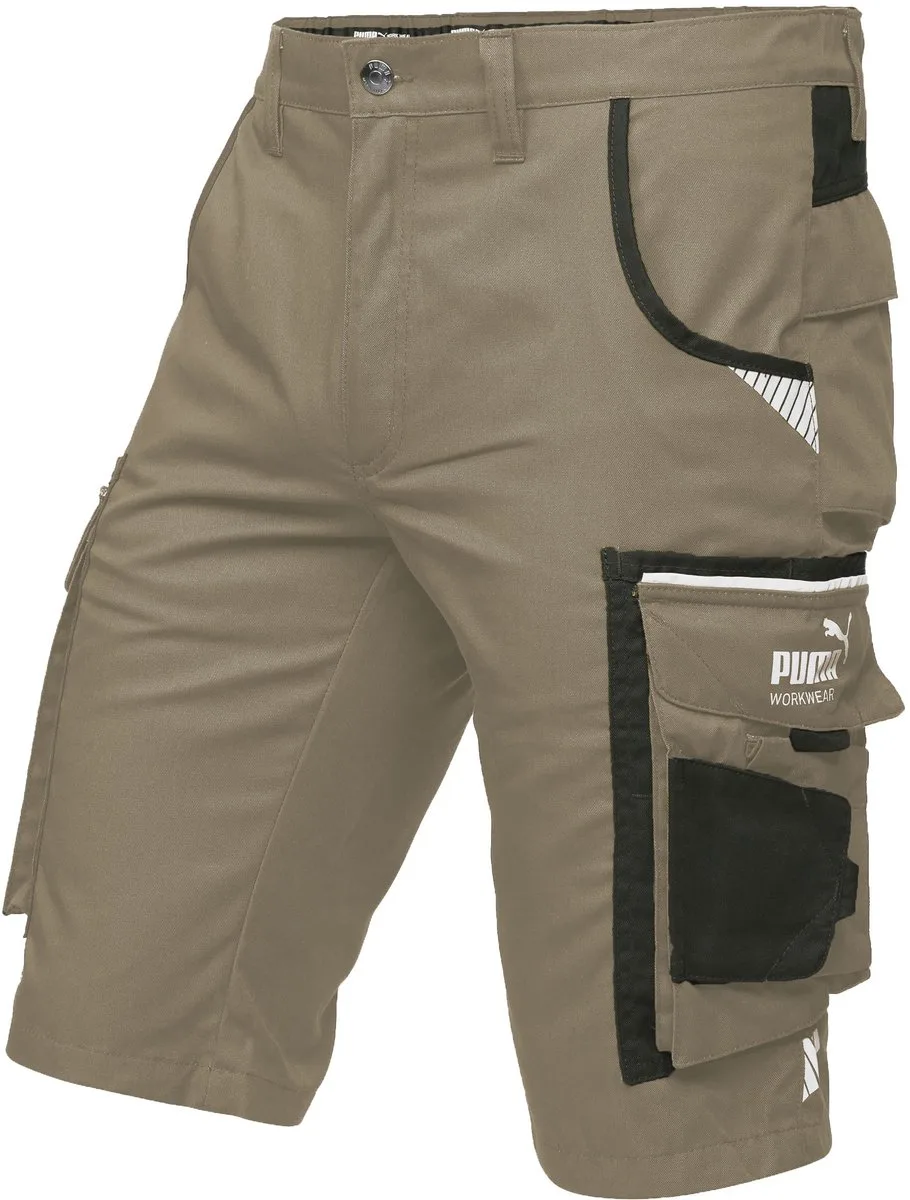 WORKWEAR PRECISION X Shorts Braun van Puma Safety, Bruin, 44 – productafbeelding
