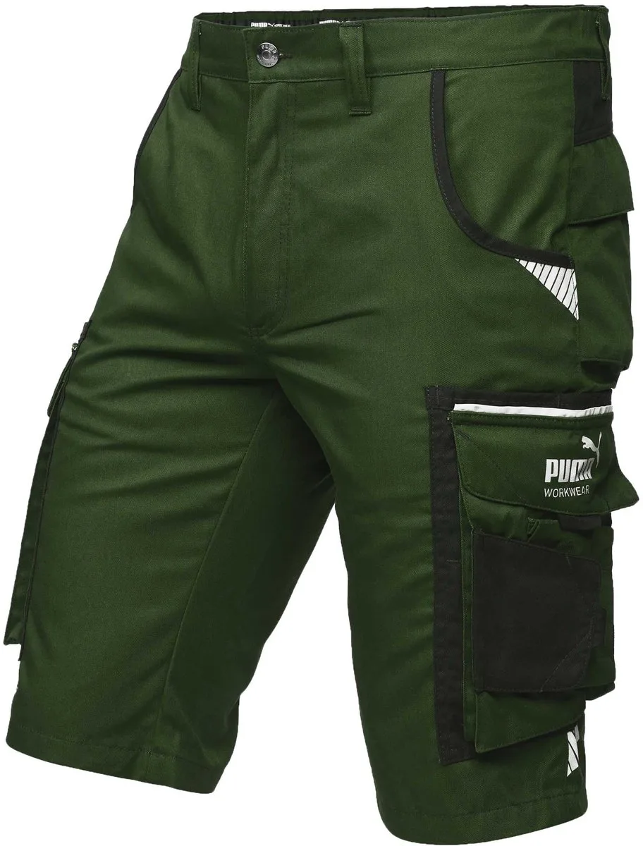 WORKWEAR PRECISION X Shorts Grün från Puma Safety, Grön, 50 – produktbild