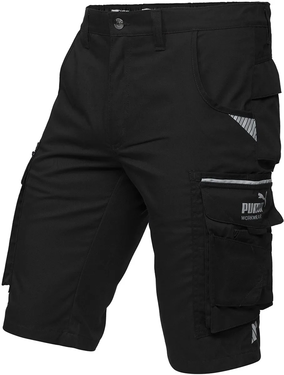 WORKWEAR PRECISION X Shorts Schwarz by Puma Safety, Black, 50 – product image