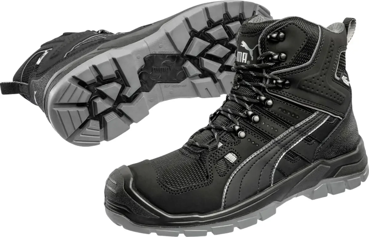 YOSEMITE BLK ST CTX MID O2 WR CI HI HRO SRC 630850200000038 Werkschoenen O2 Schoenmaat (EU): 38 1 paar von Puma Safety, Schwarz – Produktbild