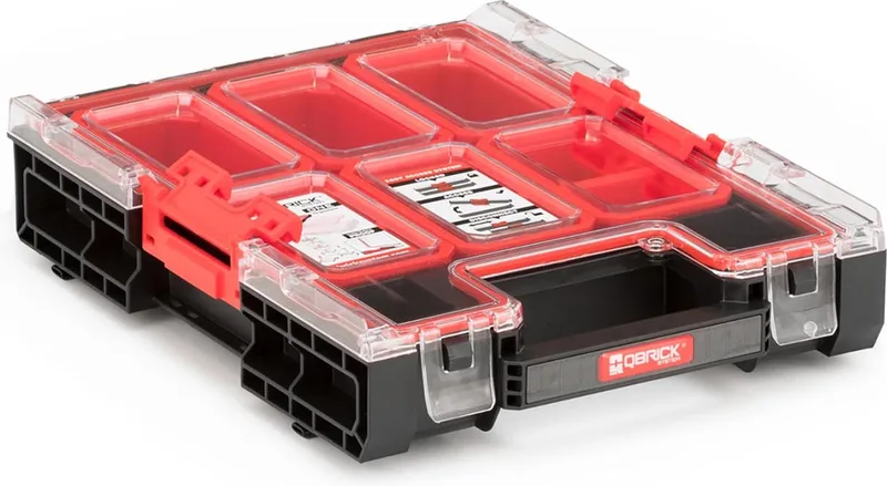 Gereedschapskoffer Organisator M Systeem EEN von Qbrick System, Schwarz – Produktbild