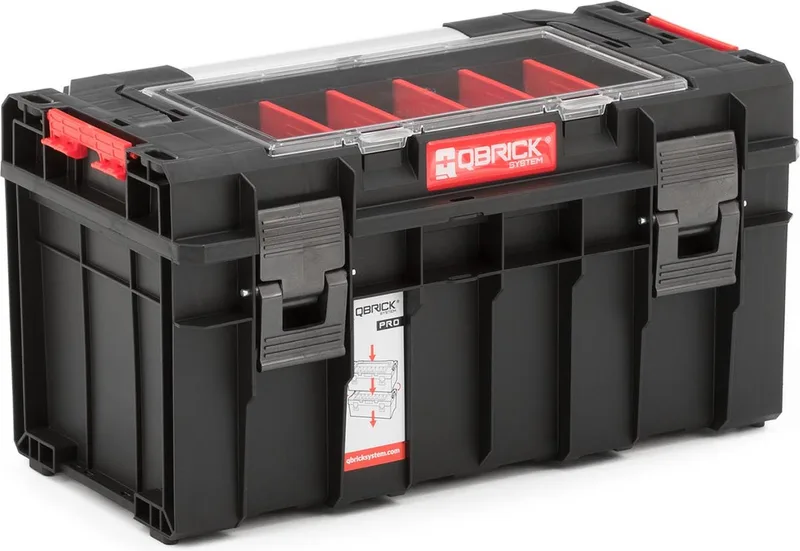 Gereedschapskoffer - Pro 500 - Organisator by Qbrick System, Black – product image