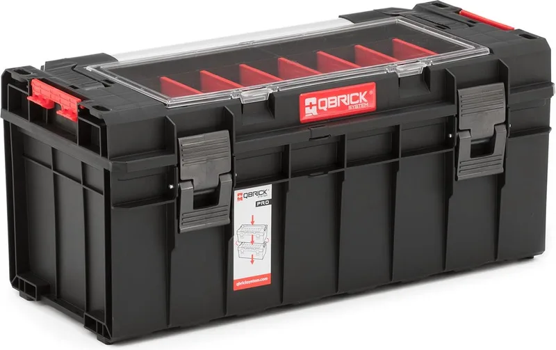 Gereedschapskoffer - Pro 600 - Organisator van Qbrick System, Wit – productafbeelding