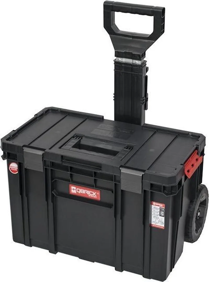 Gereedschapswagen Systeem TWEE - 38 x 53 x 69 cm by Qbrick System, Black – product image