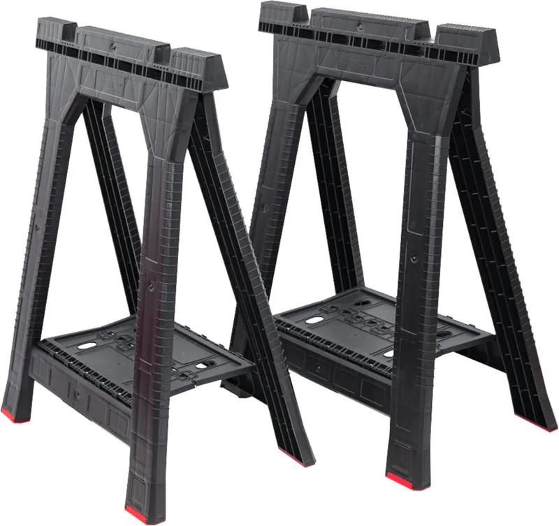 Klapbare Werkbank - 2 stuks - Kunststof - Antislip Voetjes van Qbrick System – productafbeelding