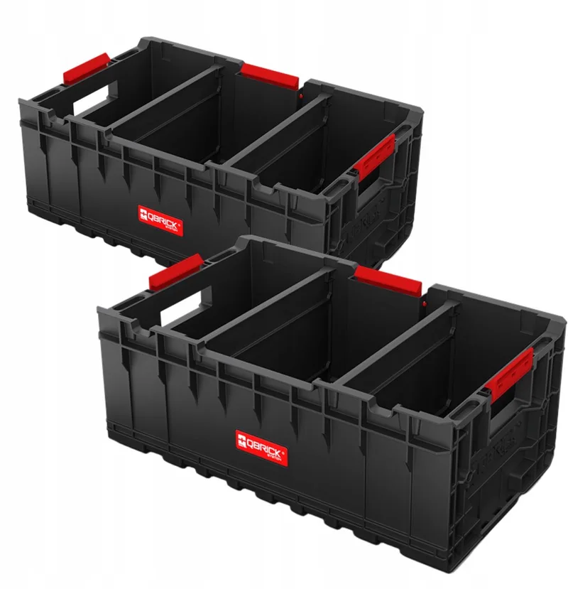 ONE 2.0 Plus Grote Open Gereedschapskist by Qbrick System, Red – product image
