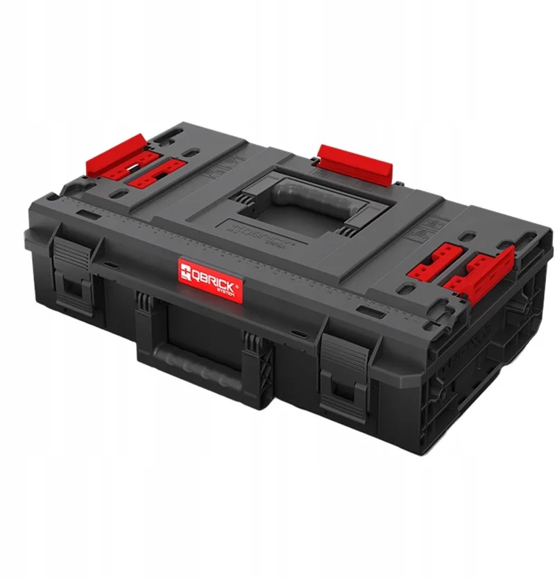 ONE 200 Vario 2.0 gereedschapskist organizer 15,4L von Qbrick System, Rot – Produktbild