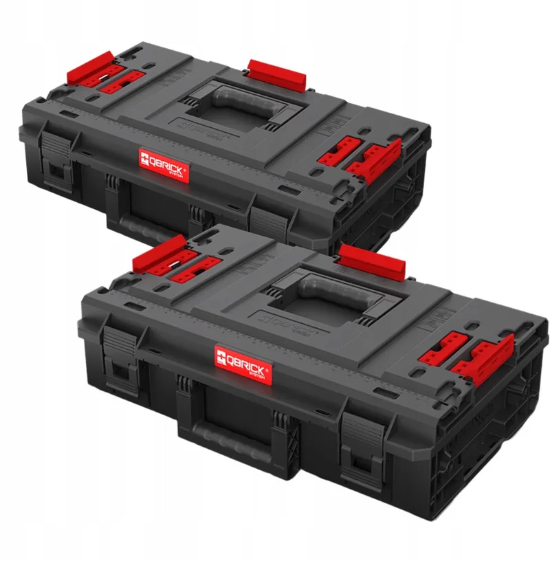ONE 200 Vario 2.0 Gereedschapskoffer Organizer by Qbrick System, Red – product image