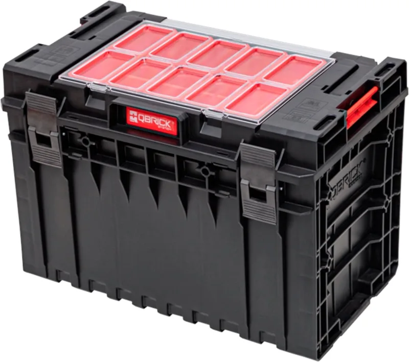 ONE 450 2.0 Expert gereedschapskoffer 585 x 385 x 420 mm 52 l stapelbaar IP66 de Qbrick System, Noir – image du produit