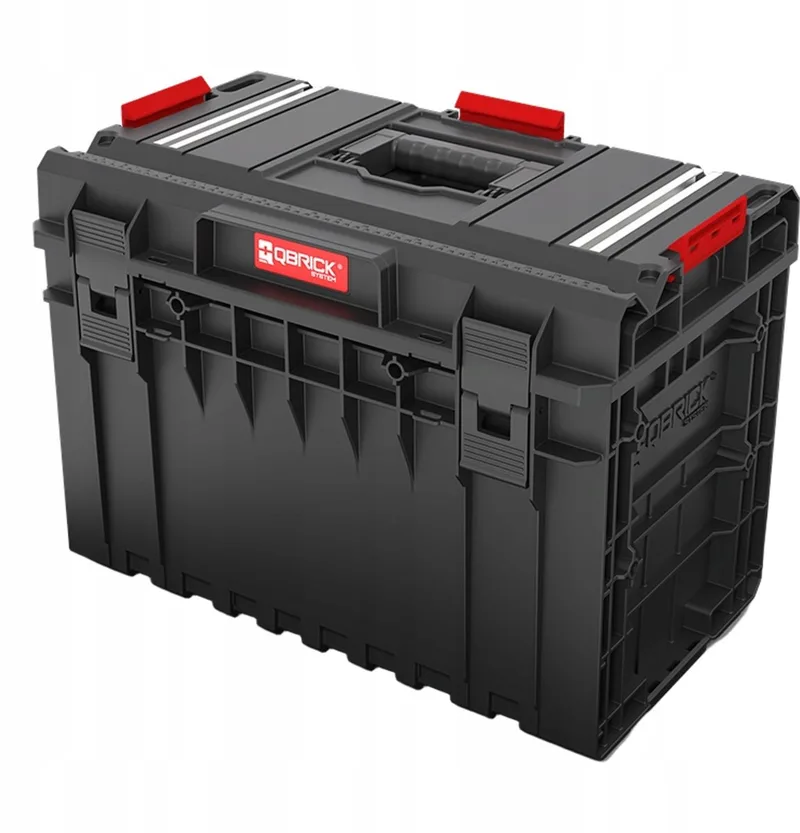 ONE 450 Technik 2.0 Gereedschapskist 52L von Qbrick System, Schwarz – Produktbild