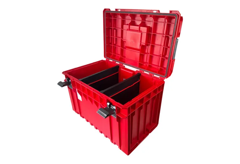 ONE 450 Vario RED ULTRA HD Custom gereedschapskoffer modulaire organizer 585 x 385 x 420 mm 52 l stapelbaar IP66 - oude versie by Qbrick System, Red – product image 4 of 5