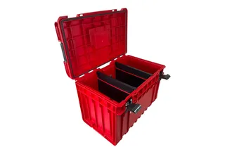 ONE 450 Vario RED ULTRA HD Custom gereedschapskoffer modulaire organizer 585 x 385 x 420 mm 52 l stapelbaar IP66 - oude versie by Qbrick System, Red – product image 5 of 5