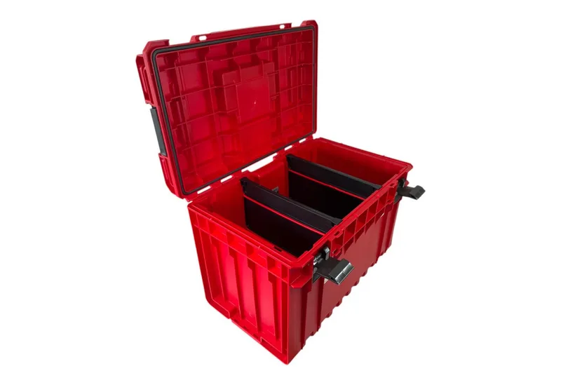 ONE 450 Vario RED ULTRA HD Custom gereedschapskoffer modulaire organizer 585 x 385 x 420 mm 52 l stapelbaar IP66 - oude versie by Qbrick System, Red – product image 5 of 5