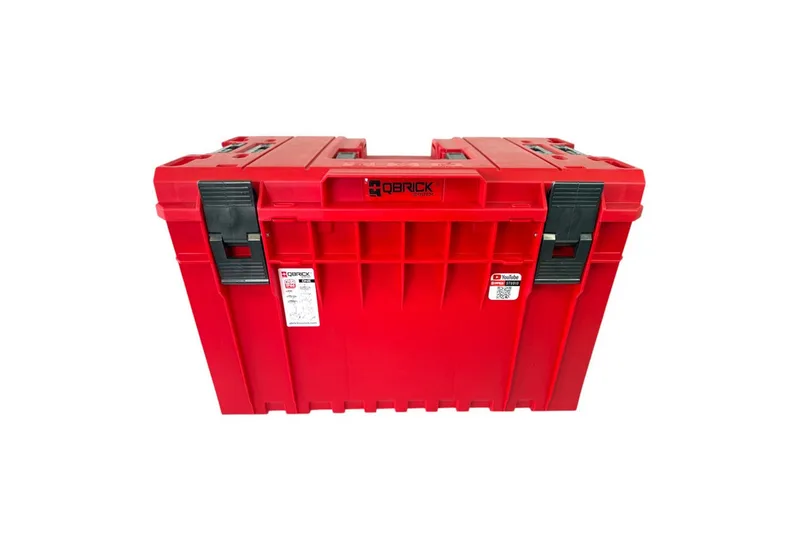 ONE 450 Vario RED ULTRA HD Custom gereedschapskoffer modulaire organizer 585 x 385 x 420 mm 52 l stapelbaar IP66 - oude versie by Qbrick System, Red – product image 2 of 5