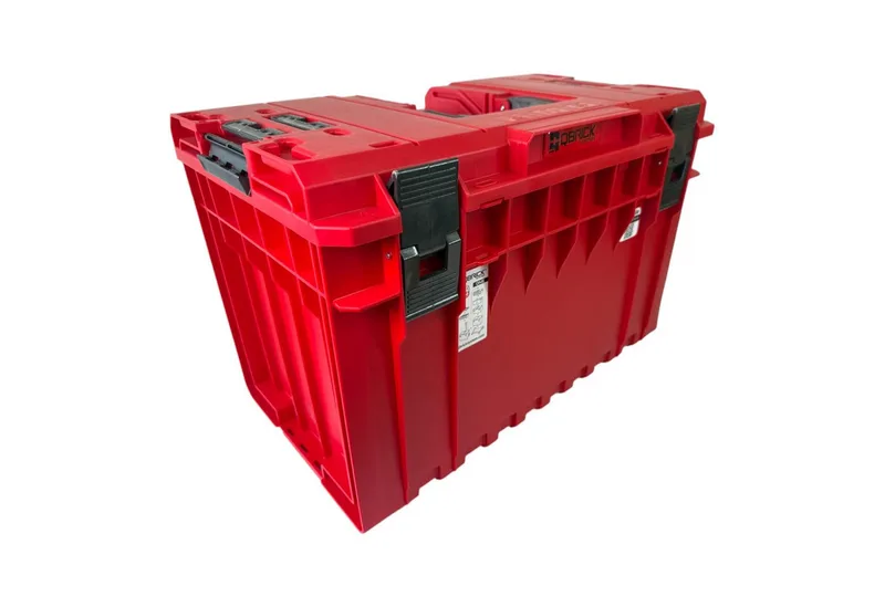 ONE 450 Vario RED ULTRA HD Custom gereedschapskoffer modulaire organizer 585 x 385 x 420 mm 52 l stapelbaar IP66 - oude versie by Qbrick System, Red – product image 3 of 5