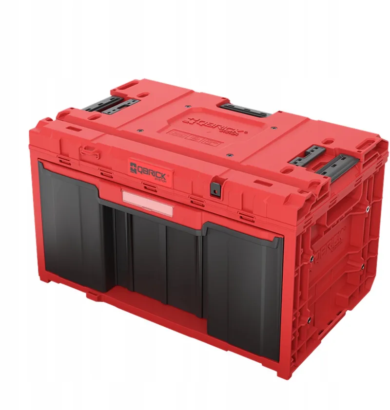 ONE Drawer 1 Toolbox 2.0 Red UltraHD - Modulaire Gereedschapskist by Qbrick System – product image