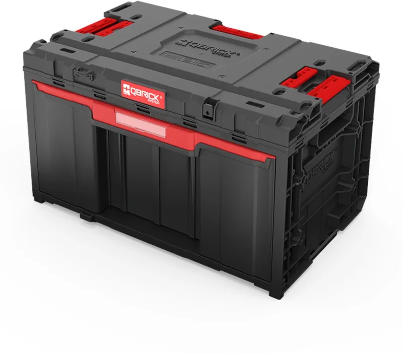 ONE Lade 1 Gereedschapskist 2.0 Gereedschapskist 587 x 380 x 340 mm 32,5 L met één lade fra Qbrick System, Sort – produktbillede