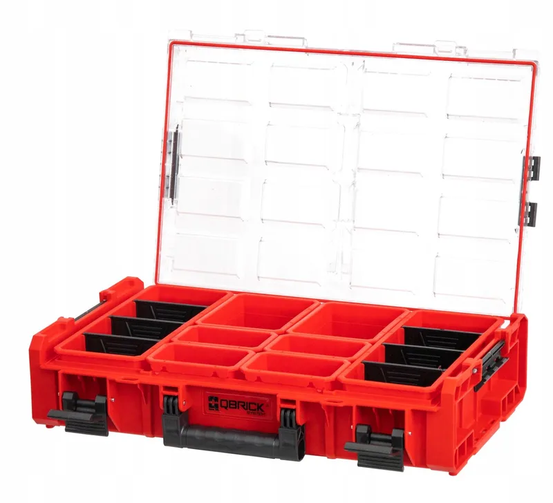 ONE Organizer XL 2.0 Ultra HD Gereedschapskist de Qbrick System, Rouge – image du produit