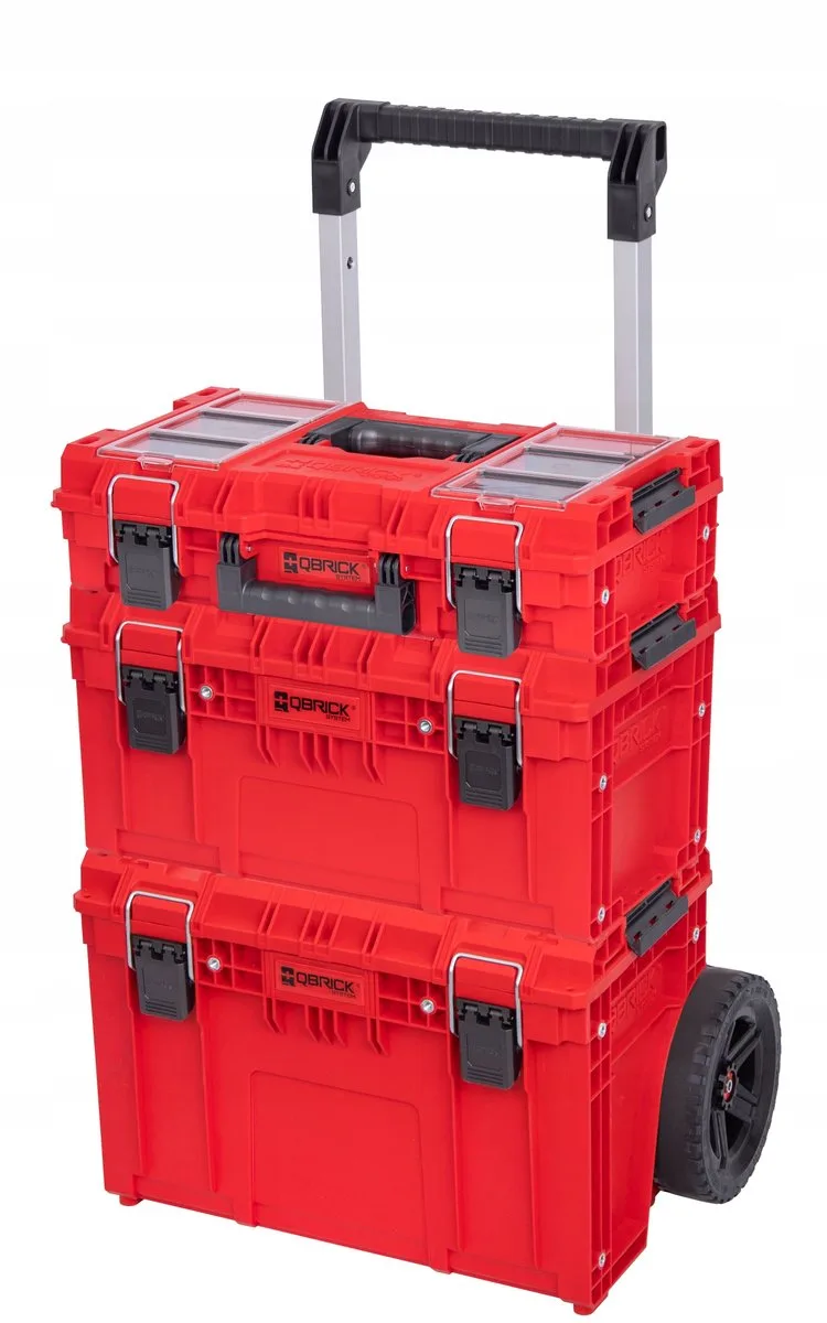 PRIME SET 2 Red Ultra HD Gereedschapskist op Wielen de Qbrick System – image du produit