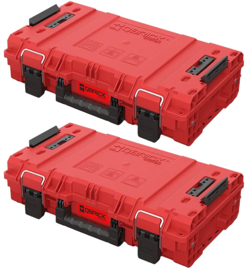 Prime Toolbox 150 Vario Red Ultra HD - Robuuste Gereedschapskist by Qbrick System, Red – product image