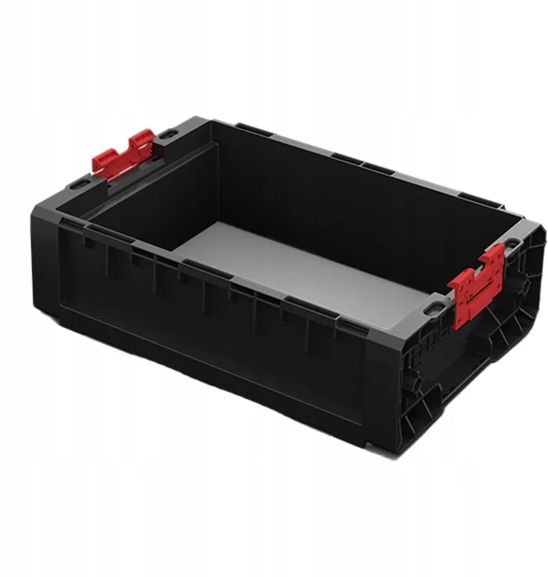 PRO Box Extender 2.0 - Modulaire Gereedschapskist Uitbreiding 9L von Qbrick System, Rot – Produktbild
