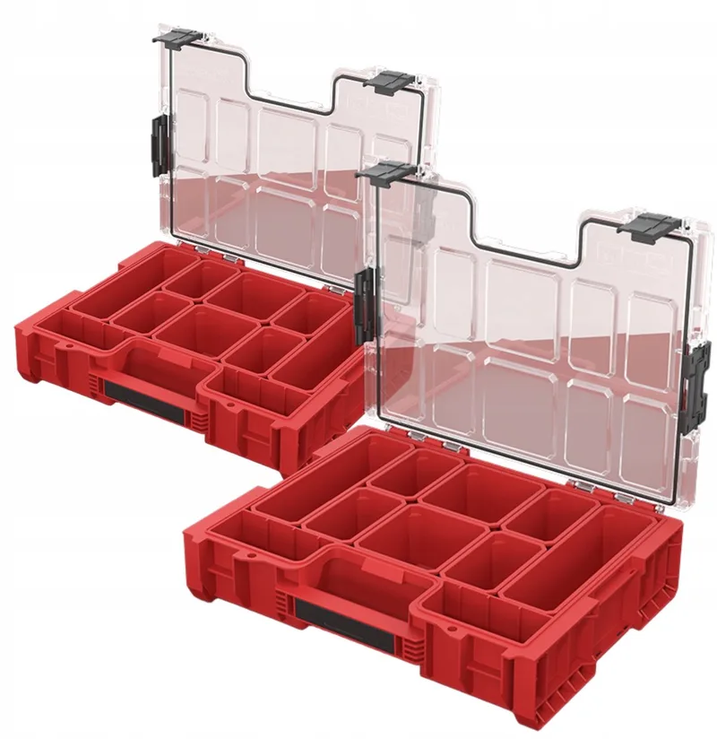 PRO Organizer 300 Ultra HD Gereedschapskist x2 by Qbrick System, Red – product image