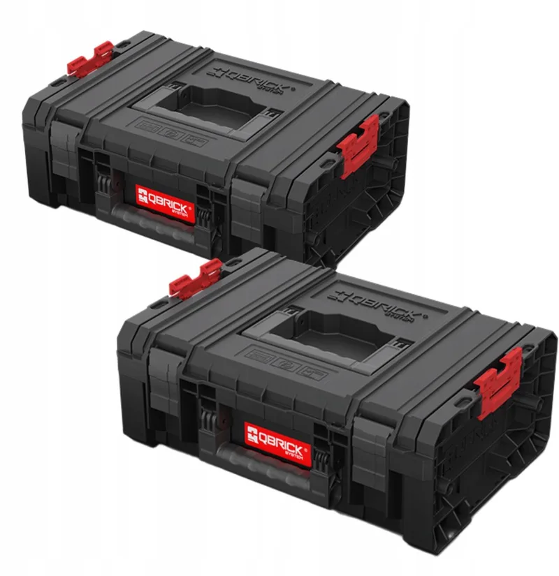PRO TechnicianCase 2.0 Zwarte Gereedschapskoffer de Qbrick System, Rouge – image du produit
