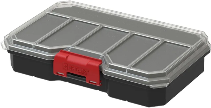 Regular Compact M Gereedschapskist - Organizer van Qbrick System, Zwart – productafbeelding