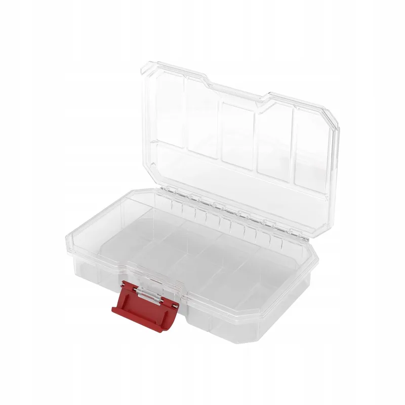 Regular Compact Organizer M - Gereedschapskoffer von Qbrick System, Transparent – Produktbild