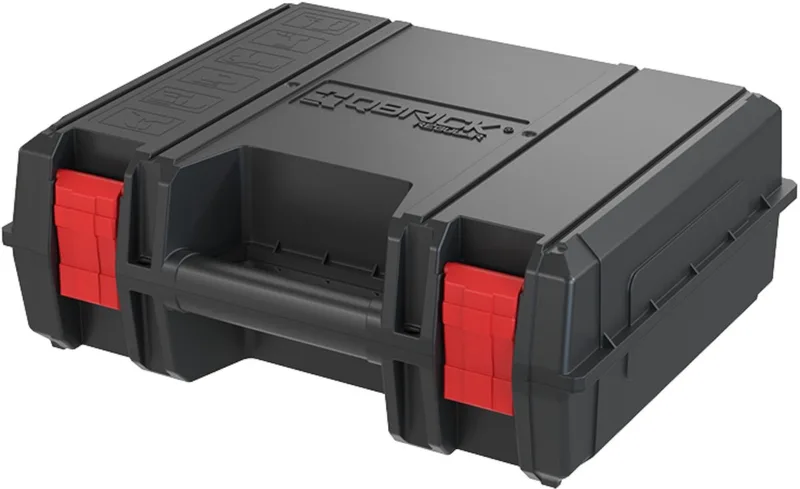 Regular Power Toolcase Basic PF (Protective Foam) gereedschapskoffer 385 x 320 x 140 mm van Qbrick System, Zwart – productafbeelding