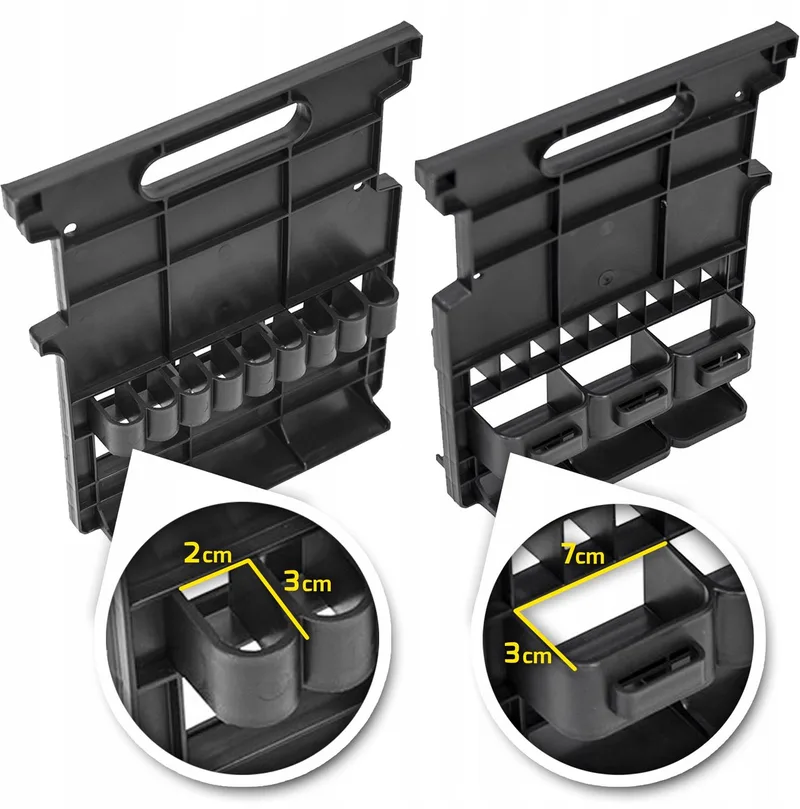 TWO Cart Gereedschapskist met Multi Organizer de Qbrick System, Noir – image du produit
