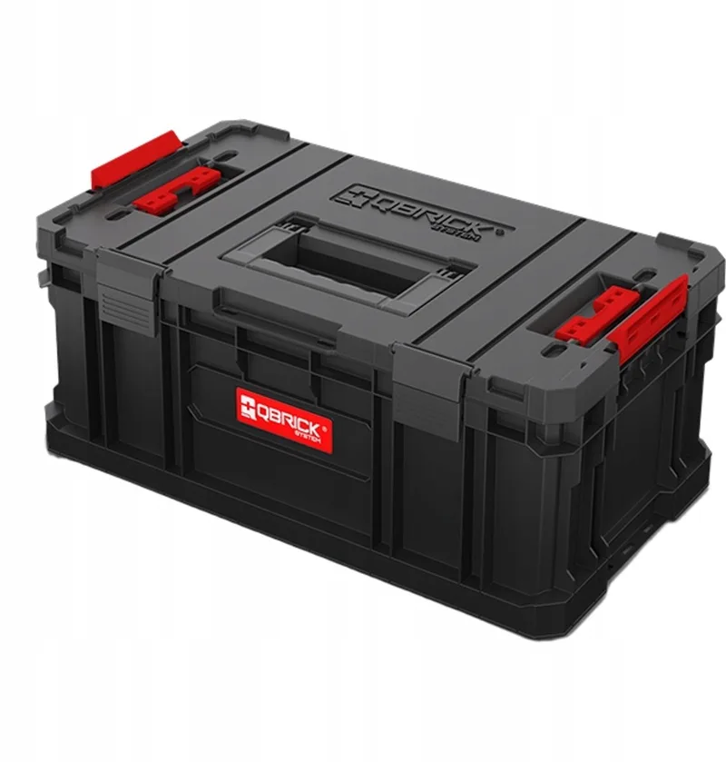 TWO Toolbox Plus Vario 26L Modulaire Gereedschapskist by Qbrick System, Black – product image